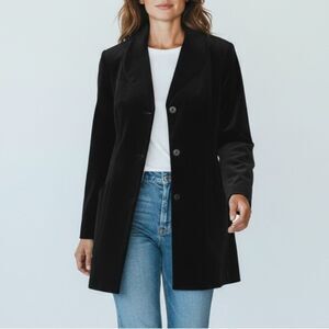 Vintage GC Guess Collection Black Trench Coat 8